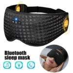 Bluetooth 3D Eye Mask Sleep Headphones Soft Cotton Blindfold Wireless Sleep Mask Speaker Microphone Comfortable Music Earphones