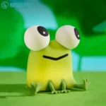 Novelty Silicone Frog Night Light 3 Levels Brightness Timing Rechargeable Sleeping Beside Lamp With Touch Sensor For Bedroom