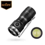 Sofirn SC13A Black 1300lm Anduril 2.0 Mini 5000K EDC 18350 Flashlight 519A LED Keychain Emergency Torch