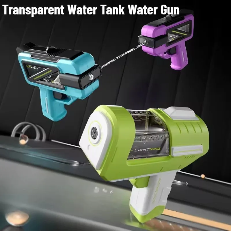 S14ecab174aed4a10b494b758de5b2b8dy-1.webp Kids Water Combat Game Transparent Tank Water Gun with Leak-Proof Design Outdoor Splash Battle Toy for Teens Ideal Summer Toy - Image 1