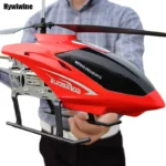 Rc Drone Large Remote Control Helicopter 80cm 2.4G 3.5CH Extra Durable Copter Toys Kids Dron Model Outdoor Aircraft Helicoptero
