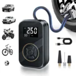 BELIBUY Portable Tire Inflator Car Tire Inflator Tire Inflator Pump With Digital Display Electric Inflator Mini Bicycle Air Pump