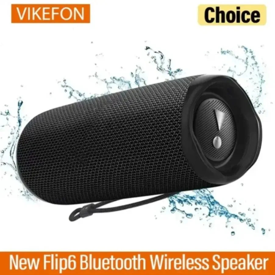 S6ae961ba9d8940bb9ea32dc89b4b05fcM.webp Portable Flip6 Bluetooth Speaker Multi-Function TWS Audio Caixa De Som Outdoor Subwoofer Wireless Home Theater Dual Speaker - Image 1