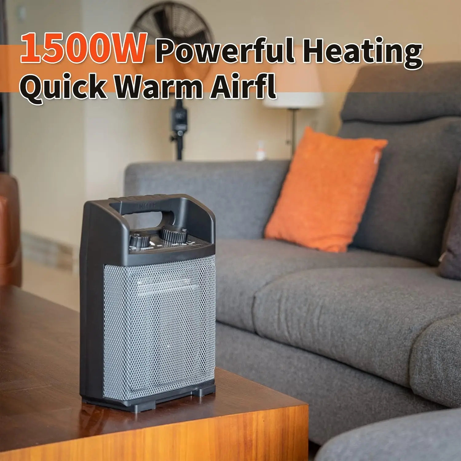 S92ff92b1d3c84b2cae2c2fd94404babbH.webp 1500W Electric Utility Space Heater BTU 5120 with Thermostat Control - Image 1