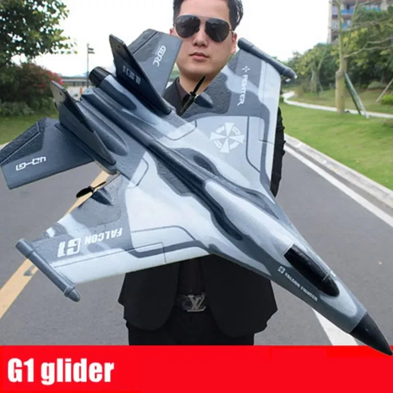 Sc4cb0d2f852647fd91d35114d94b34b6n.webp G1 Drone Glider Beginner Profesional 3 Channel RC Aircraft Remote Control Hand Throwing Plane Foam Electric Outdoor Airplane - Image 1