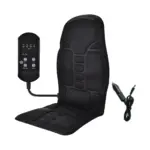 Electric Back Heating Pad Motor Vibration Massager for Back Neck Chair Seat For Car Home Office Use Portable Mat Body Relaxation